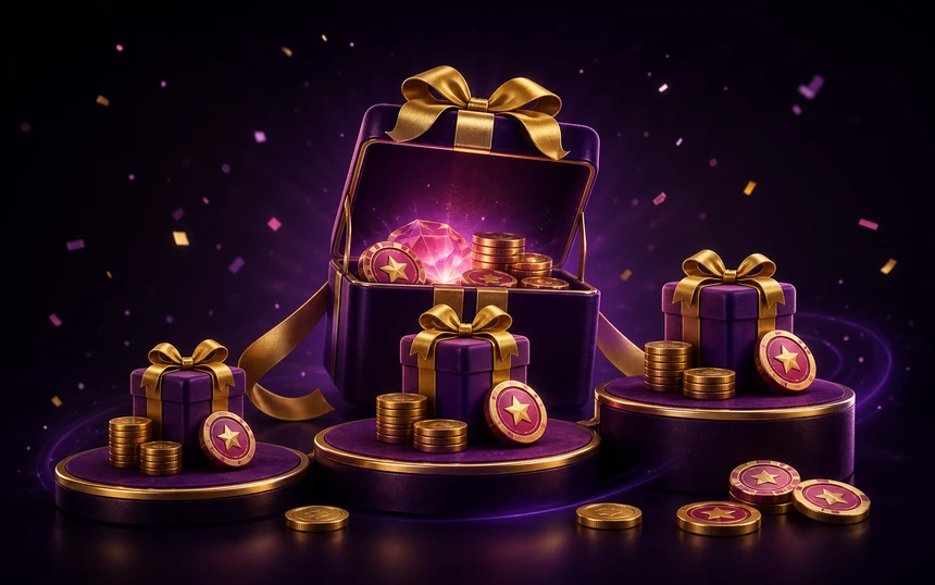 Imagem Westace welcome bonus com presentes