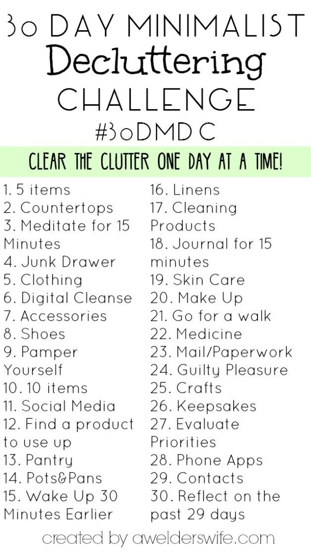 30 Days To Minimalism: A Practical Guide To Decluttering 30 Days To Minimalism: A Practical Guide To Decluttering