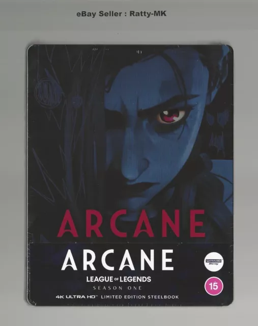 50% Off: Arcane League Of Legends 4K Blu-ray Steelbook On Amazon 50% Off: Arcane League Of Legends 4K Blu-ray Steelbook On Amazon