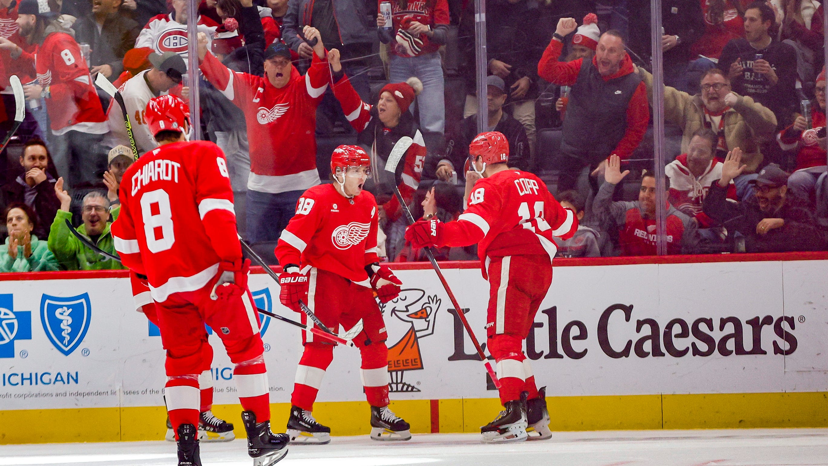6-3 Loss In Vegas: Red Wings Playoff Push Falters 6-3 Loss In Vegas: Red Wings Playoff Push Falters
