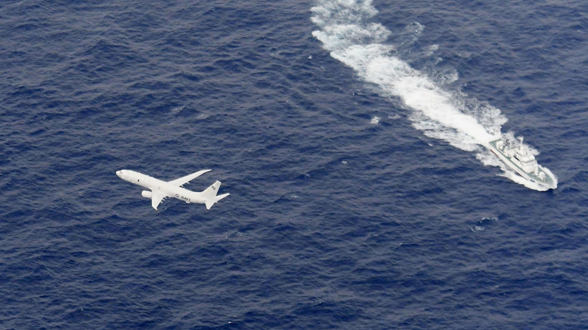 $60 Million Navy Jet Lost Overboard From Aircraft Carrier $60 Million Navy Jet Lost Overboard From Aircraft Carrier