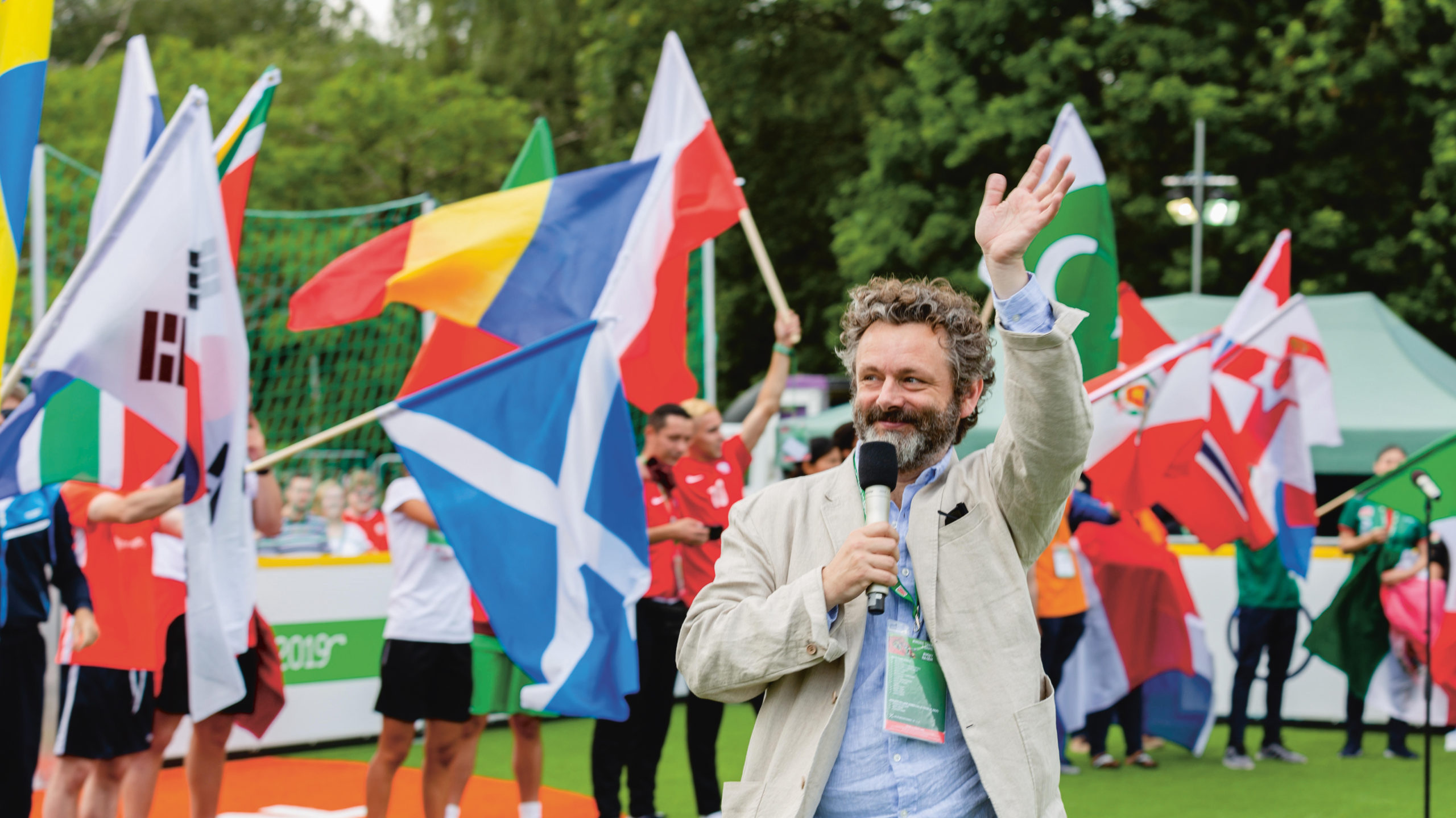 Actor Michael Sheen's £100,000 Donation Clears £1 Million In Debt Actor Michael Sheen's £100,000 Donation Clears £1 Million In Debt