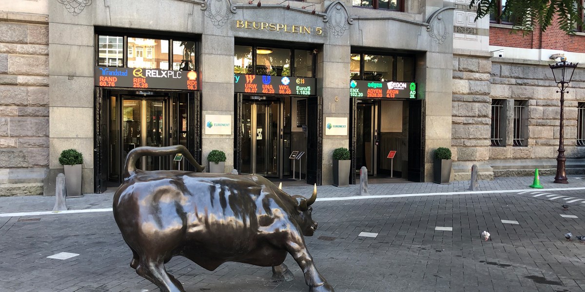 AEX In De Plus Ondanks Onrust Op Wall Street AEX In De Plus Ondanks Onrust Op Wall Street