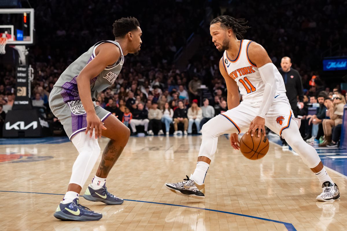 Ankle Injury Forces Jalen Brunson Out Of Knicks-Lakers Game