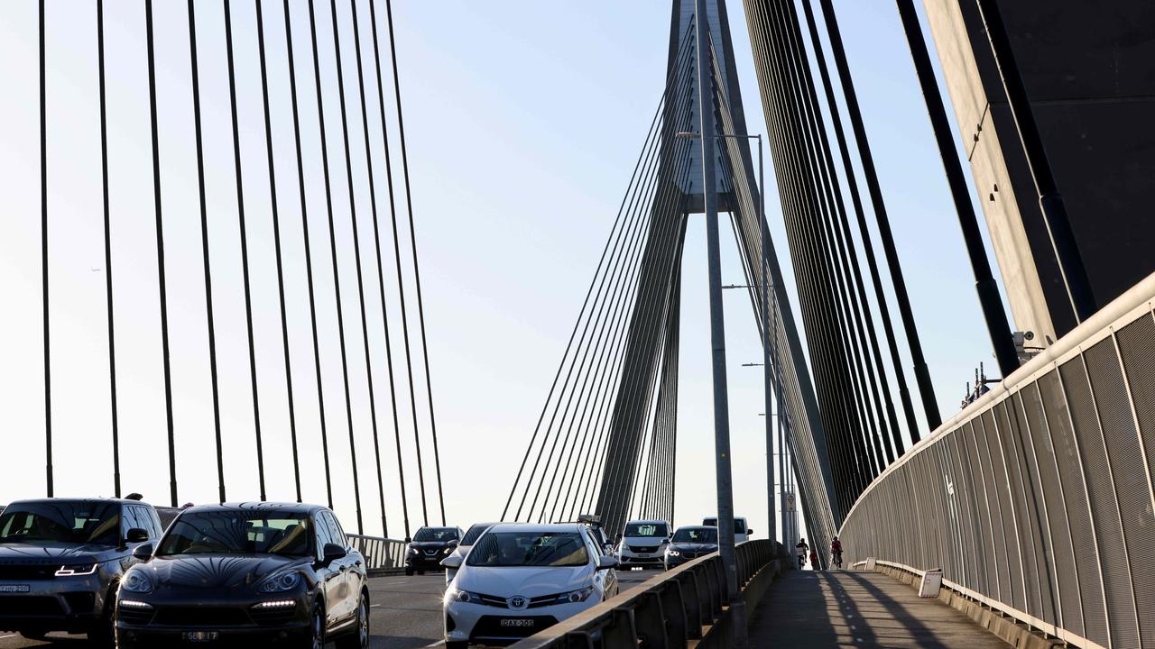 Anzac Bridge Collision: Truck And Car Crash Leads To Traffic Disruption
