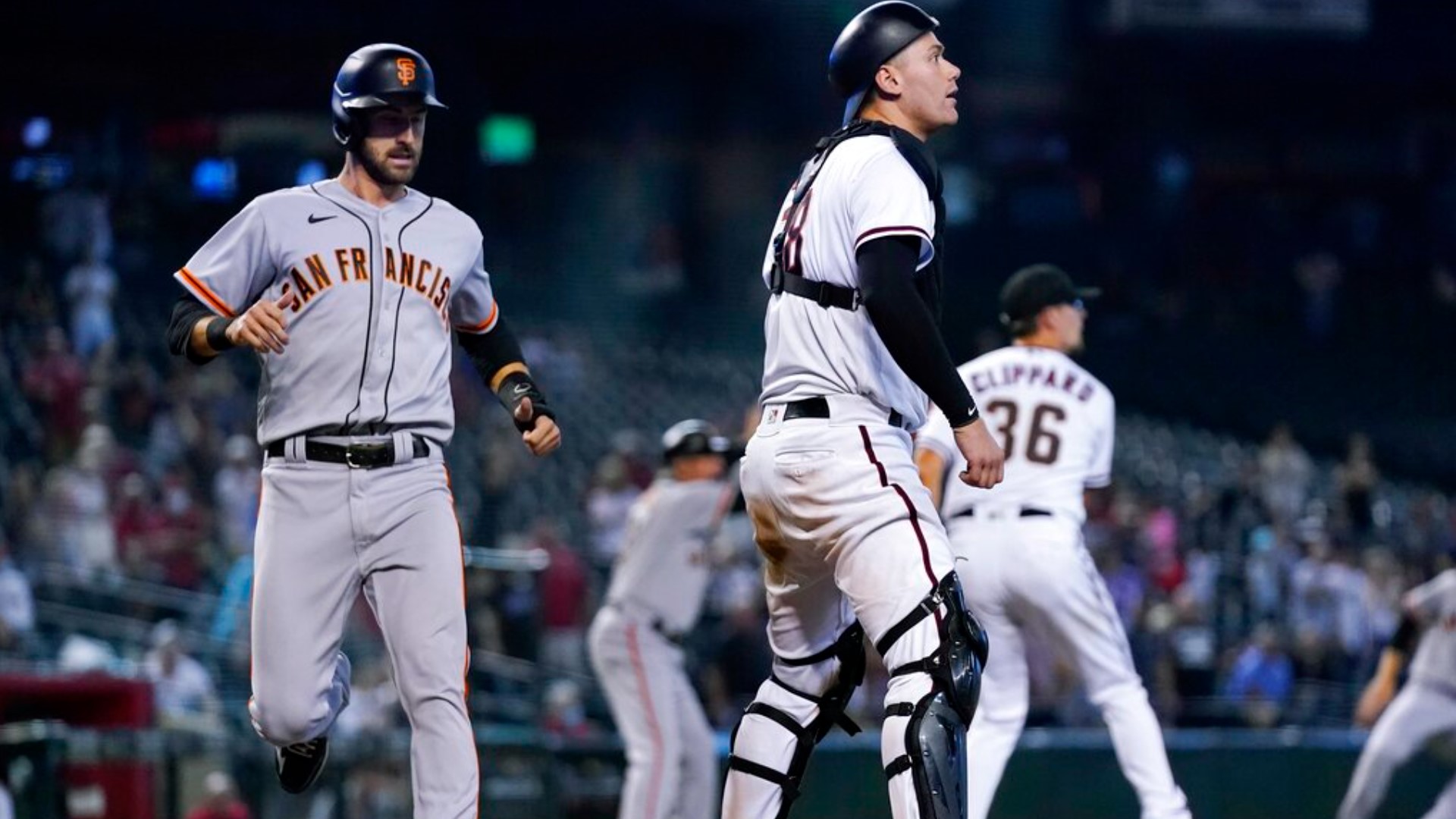Arizona Diamondbacks Edge Out San Francisco Giants; Hicks' Performance A Factor Arizona Diamondbacks Edge Out San Francisco Giants; Hicks' Performance A Factor
