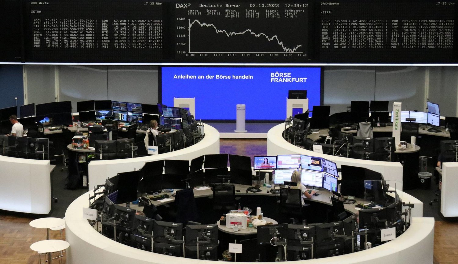اتفاق واشنطن وبكين الجمركي: ارتفاع مؤشر داكس الألماني إلى 24 ألف نقطة اتفاق واشنطن وبكين الجمركي: ارتفاع مؤشر داكس الألماني إلى 24 ألف نقطة