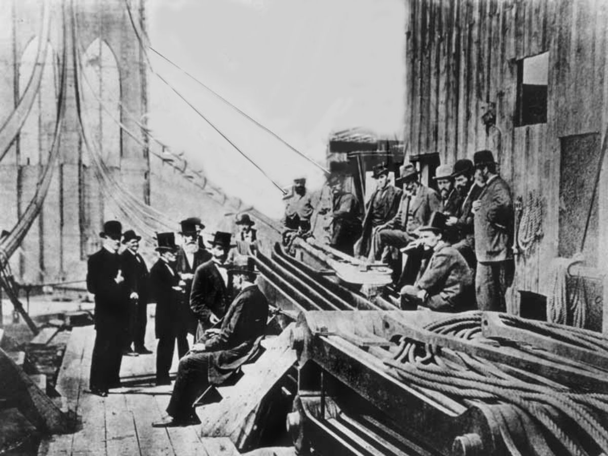 Barbara Mensch's Account Of The Brooklyn Bridge's Construction And Legacy Barbara Mensch's Account Of The Brooklyn Bridge's Construction And Legacy