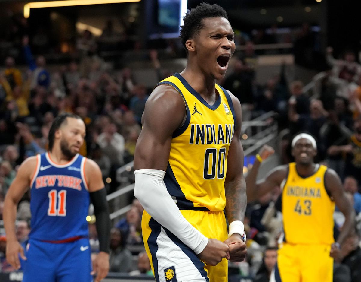 Bennedict Mathurin Leads Pacers To Victory Over Nets In Overtime Bennedict Mathurin Leads Pacers To Victory Over Nets In Overtime