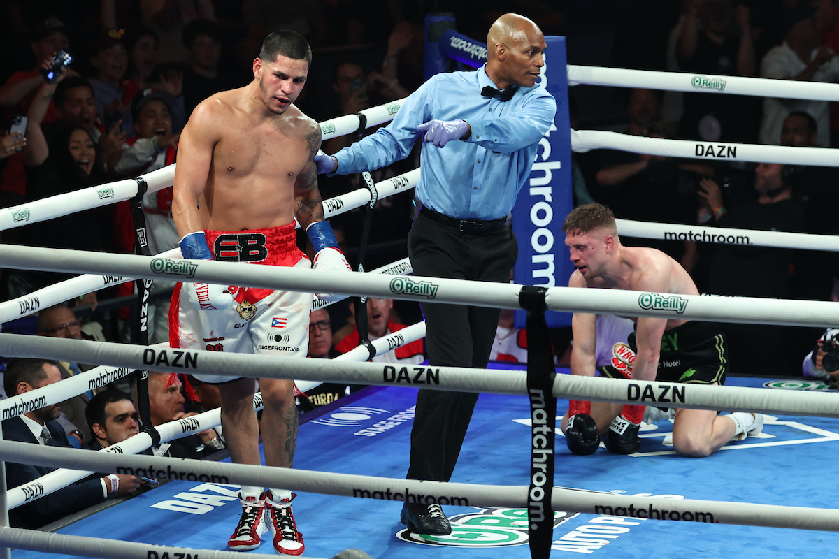 Berlanga Scores Stunning Knockout Victory Berlanga Scores Stunning Knockout Victory