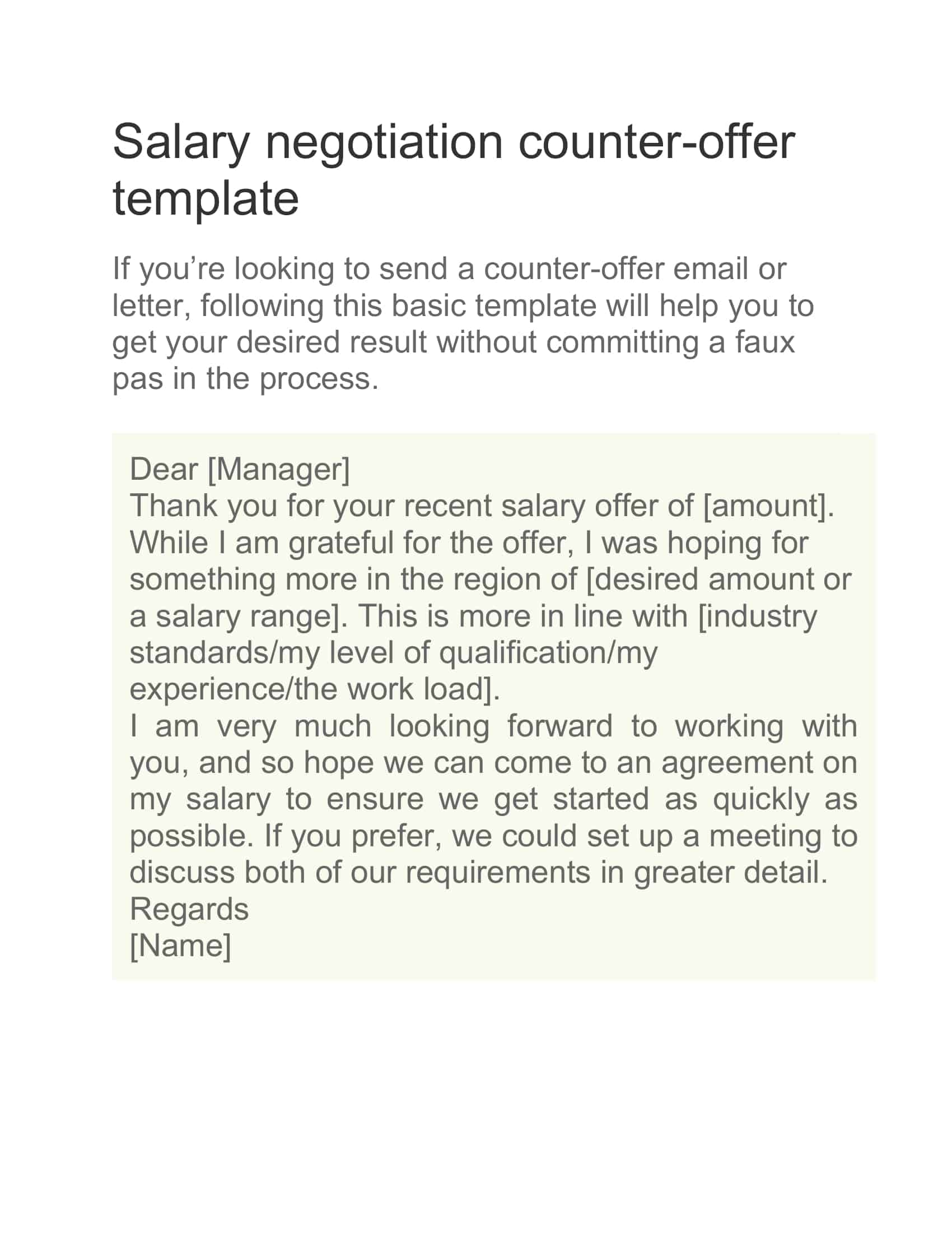 Beyond The 'Best And Final' Offer: Strategies For Salary Negotiation Beyond The 'Best And Final' Offer: Strategies For Salary Negotiation