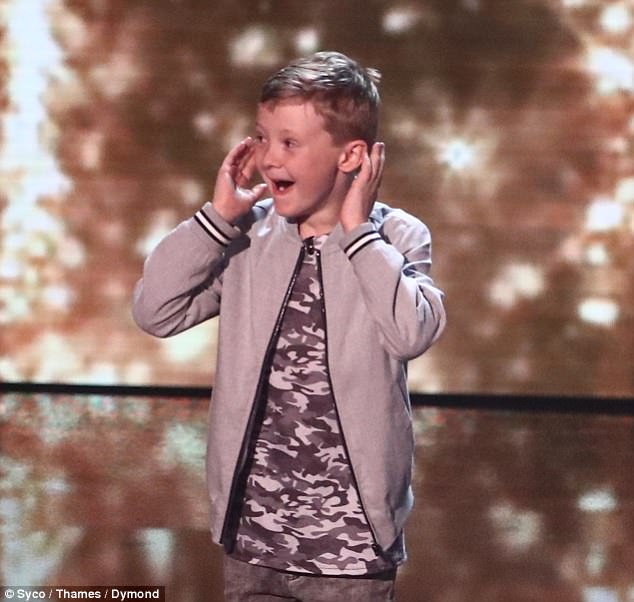 BGT Audition: Nervous Child Withdraws Live BGT Audition: Nervous Child Withdraws Live