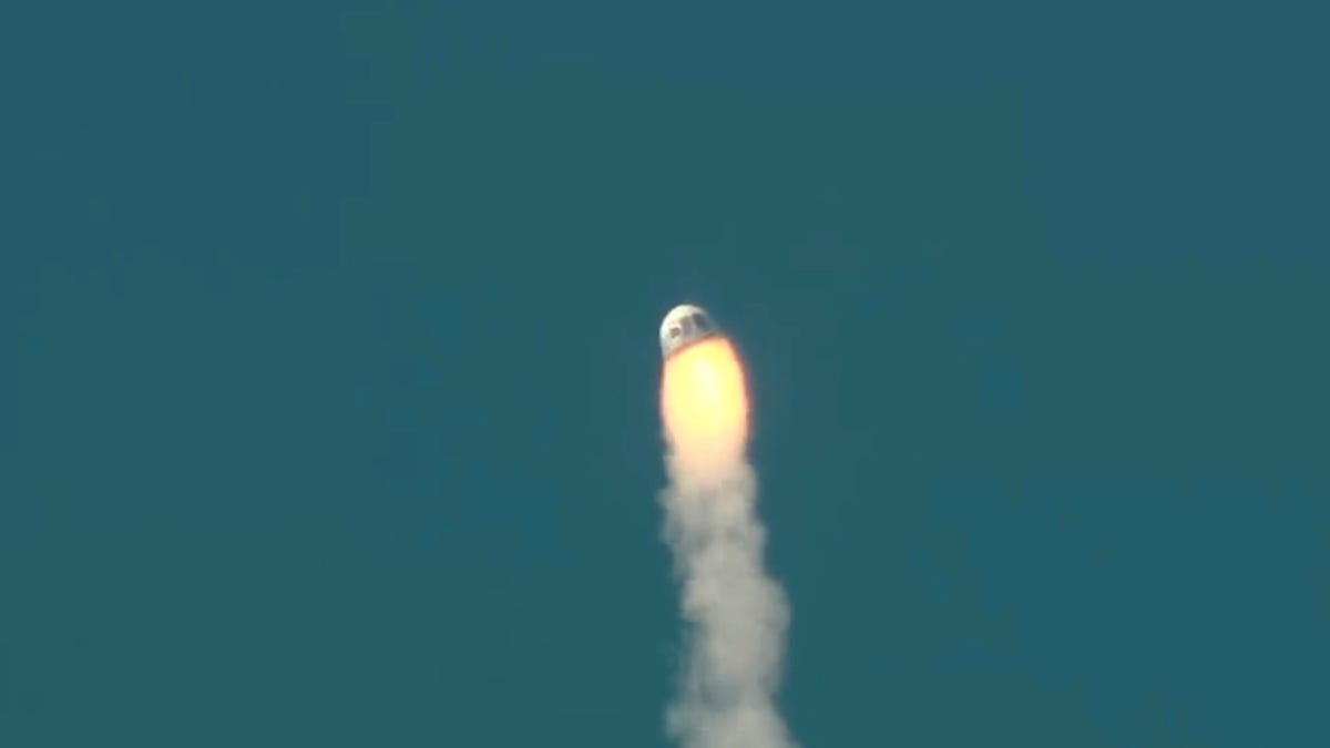 Blue Origin Rocket Launch Abruptly Halted By Technical Issue Blue Origin Rocket Launch Abruptly Halted By Technical Issue