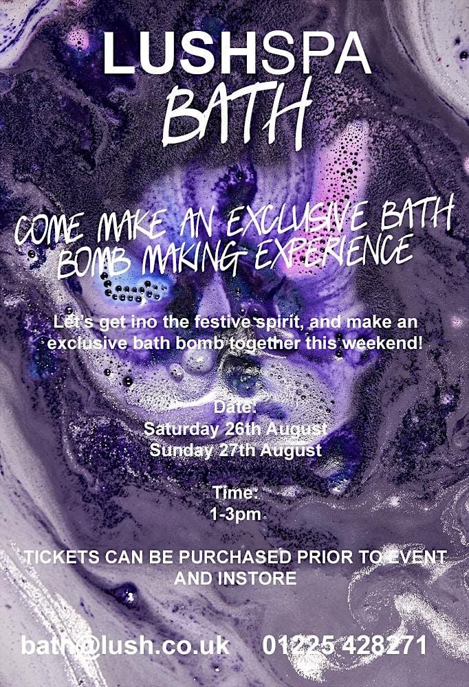 Book Your Luxurious 30-Minute Bubble Bath At Lush In NYC ($75) Book Your Luxurious 30-Minute Bubble Bath At Lush In NYC ($75)