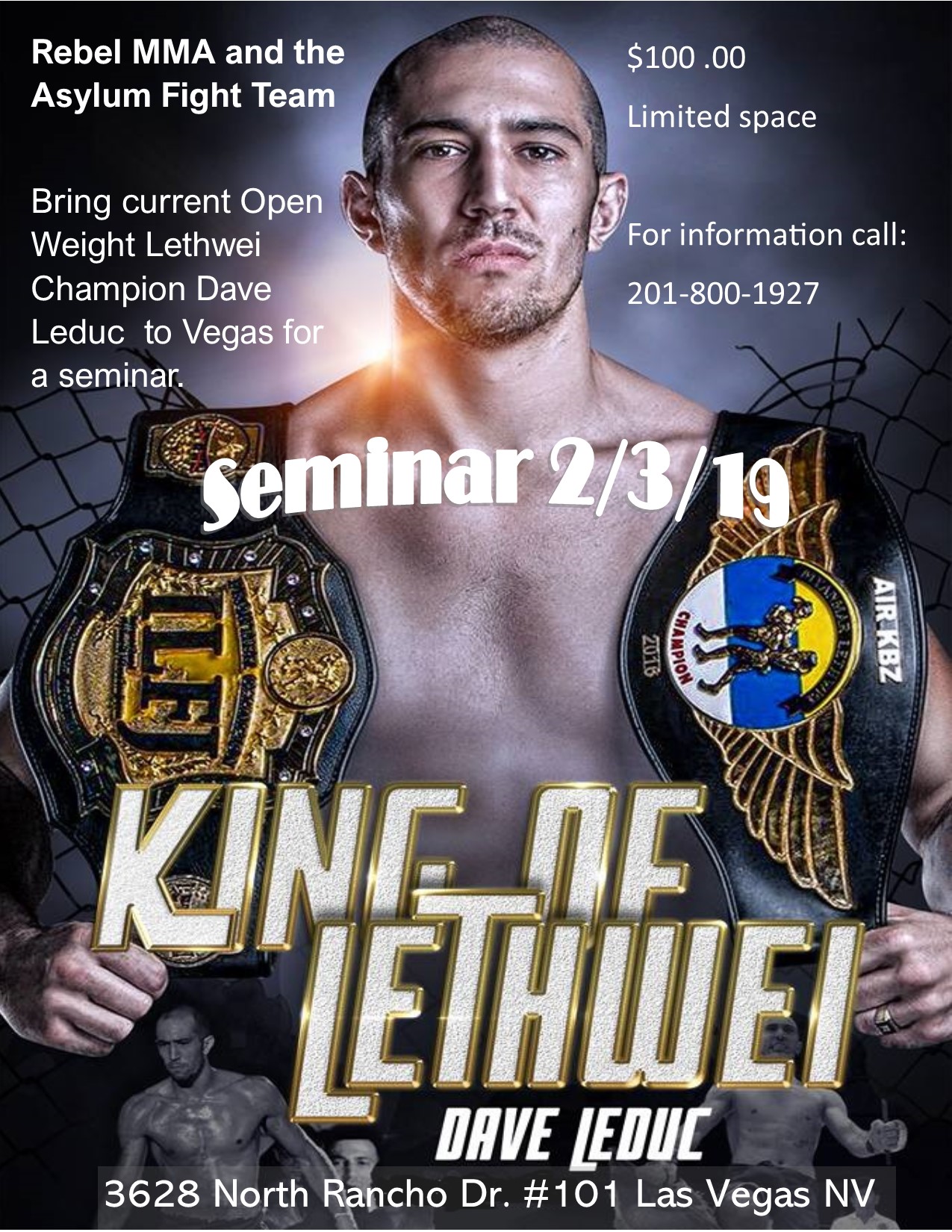 Boxing Seminar With ACE Power Promotion: March 26th Boxing Seminar With ACE Power Promotion: March 26th