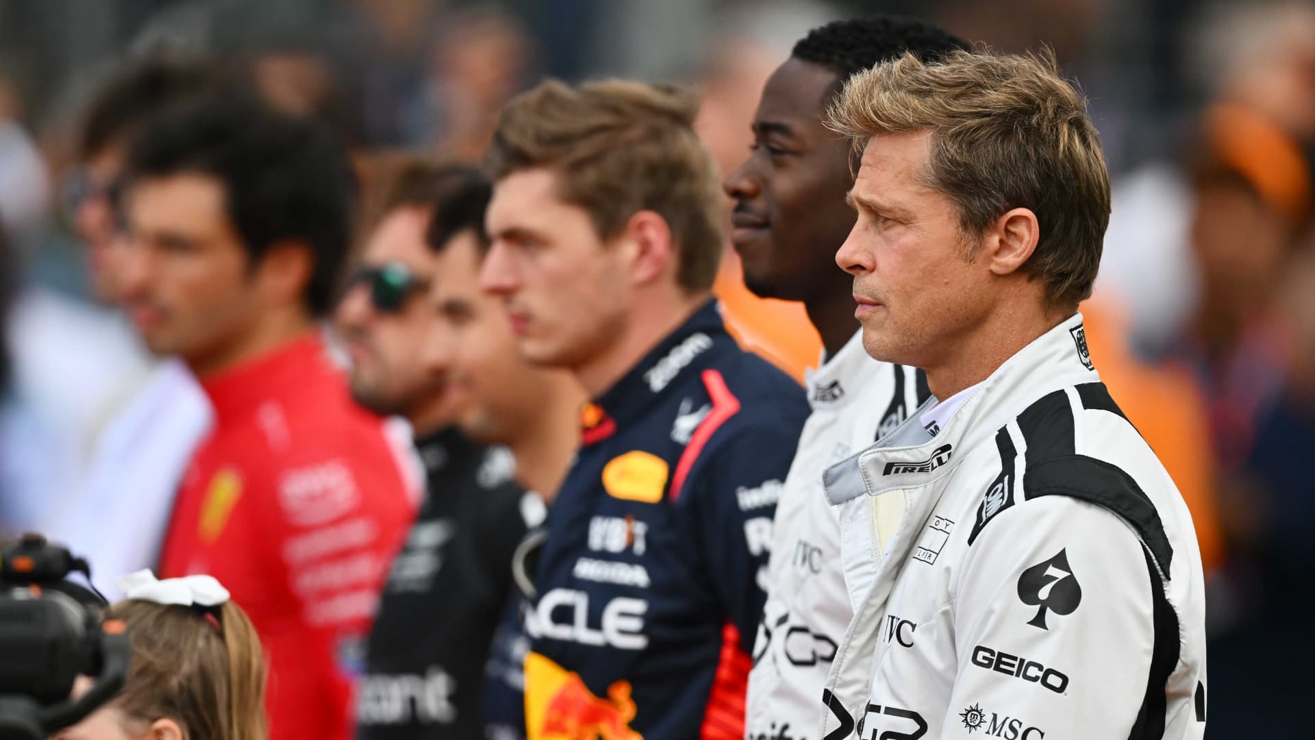 Brad Pitt's F1 Movie: An Apple Maps Collaboration