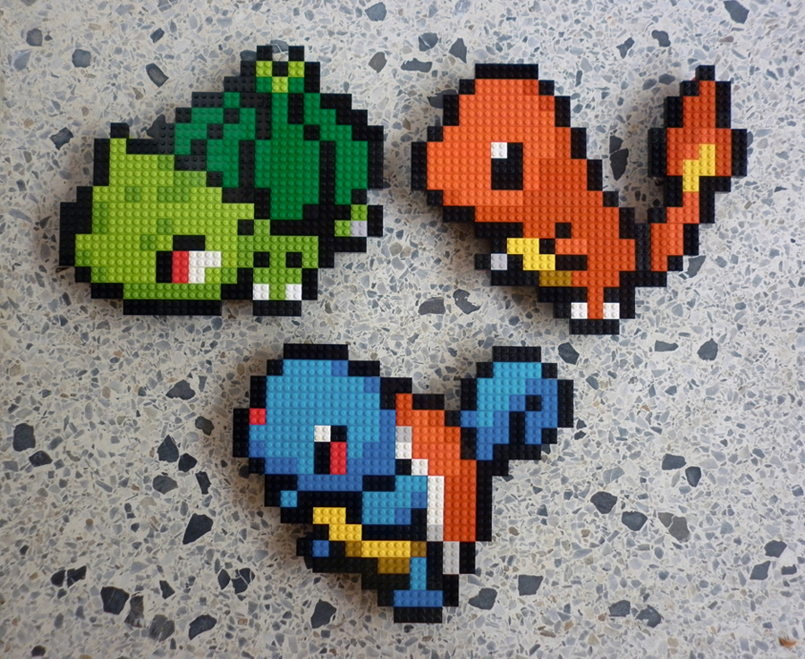 Brick-Built Pokemon: A LEGO Tribute To Gen 3 Starters Brick-Built Pokemon: A LEGO Tribute To Gen 3 Starters
