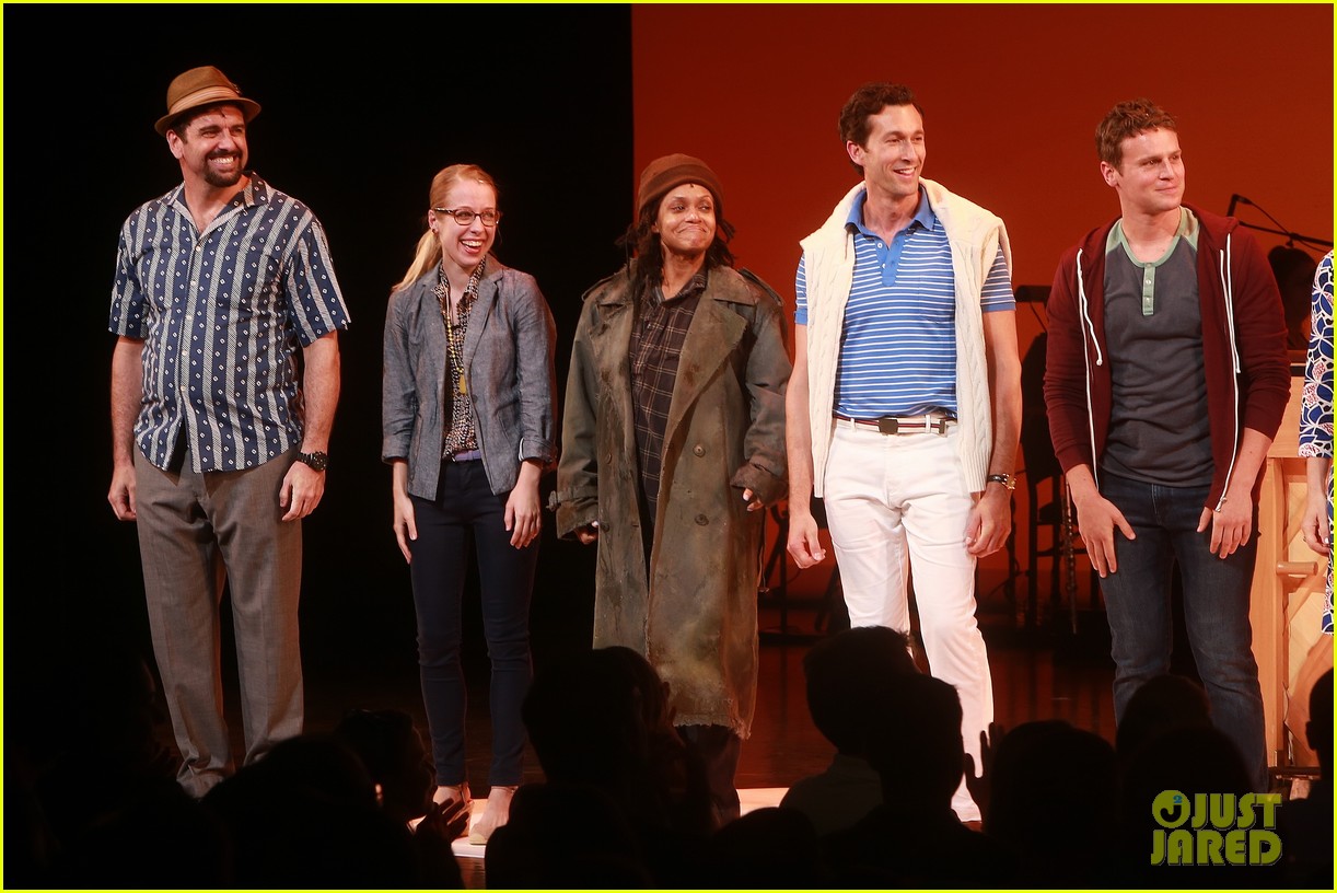 Broadway's Best: Jonathan Groff Celebrates Opening Night With A-List Friends Broadway's Best: Jonathan Groff Celebrates Opening Night With A-List Friends