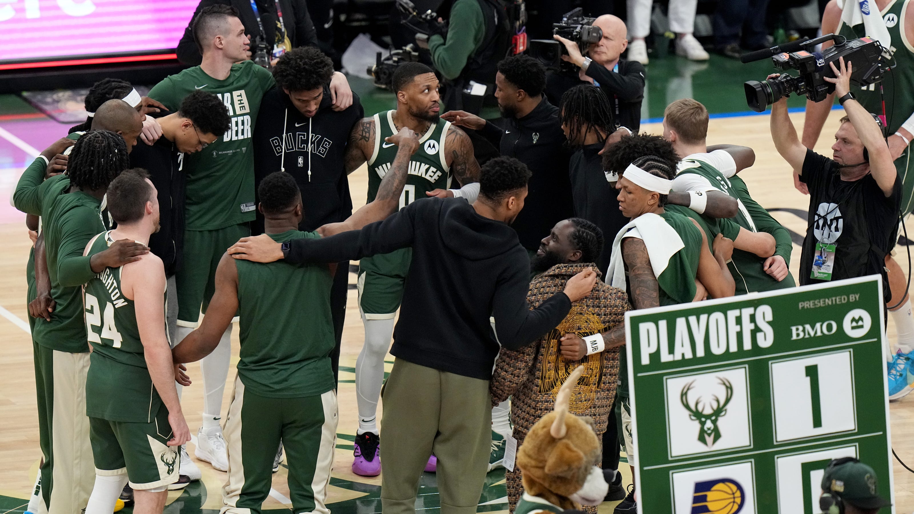 Bucks Vs. Pacers: Post-Game 5 Confrontation Bucks Vs. Pacers: Post-Game 5 Confrontation