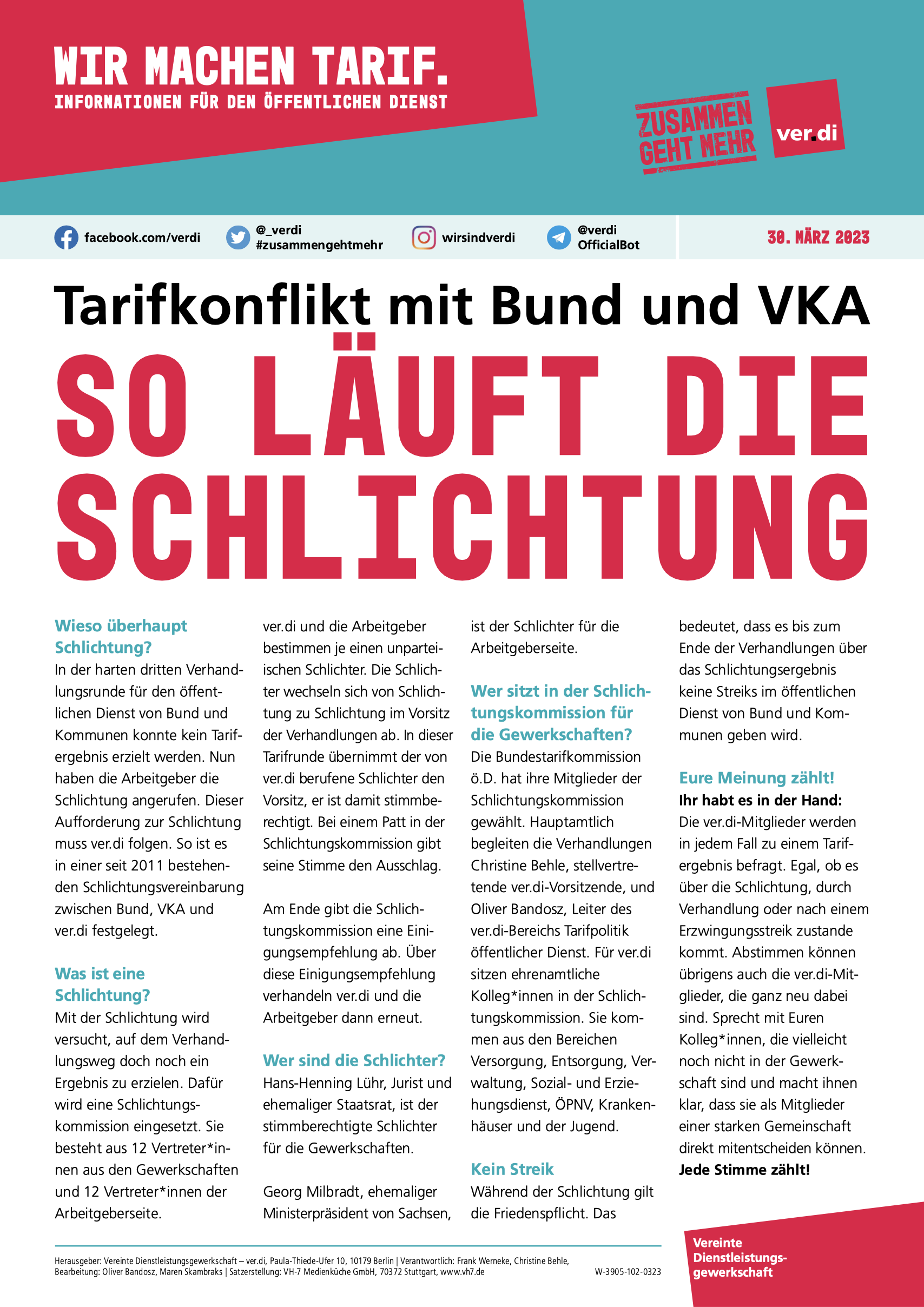 BVG: Auswirkungen Der Gescheiterten Schlichtung – Verhandlungen Und Weitere Schritte BVG: Auswirkungen Der Gescheiterten Schlichtung – Verhandlungen Und Weitere Schritte