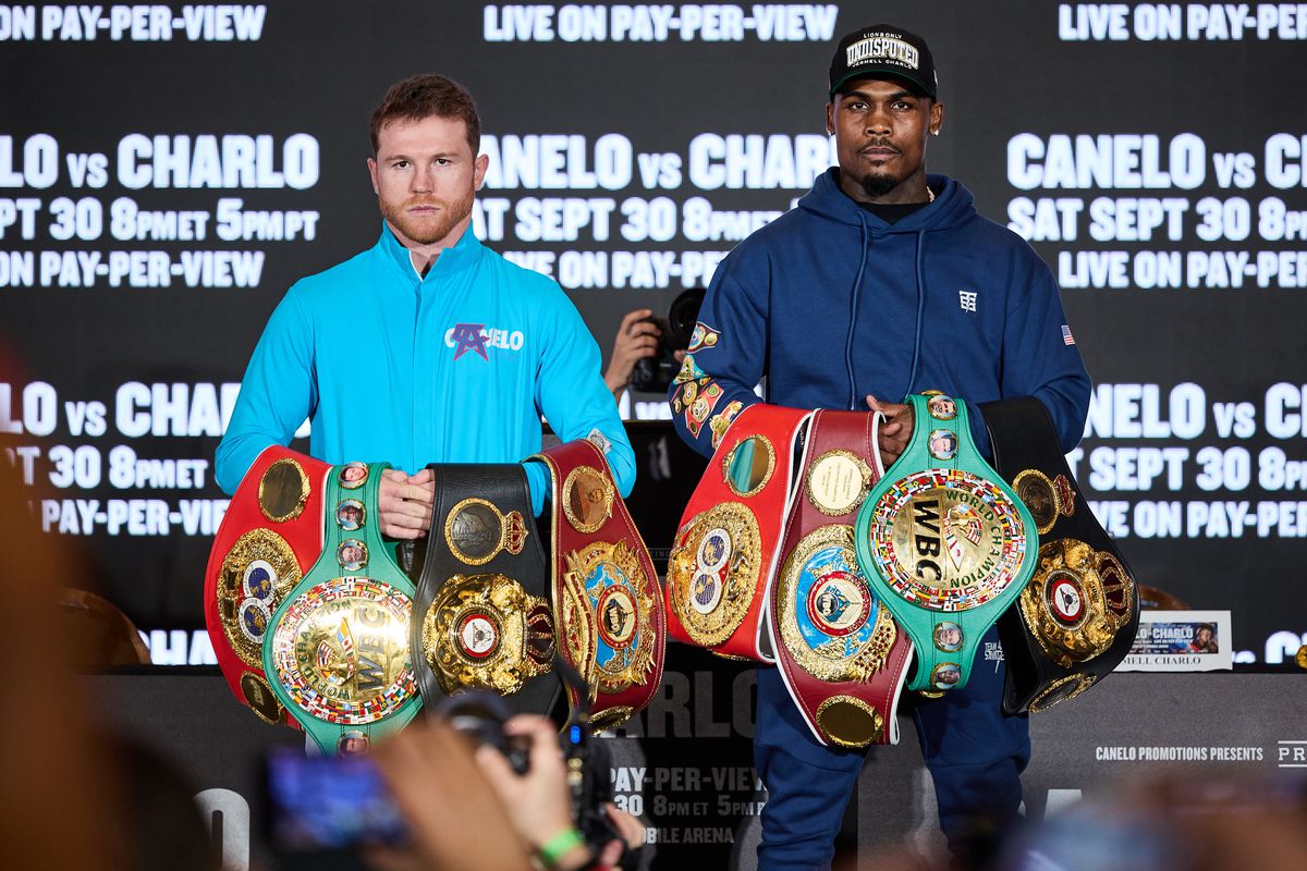 Canelo Vs. Charlo: The Undisputed Championship Journey Starts In NYC Canelo Vs. Charlo: The Undisputed Championship Journey Starts In NYC