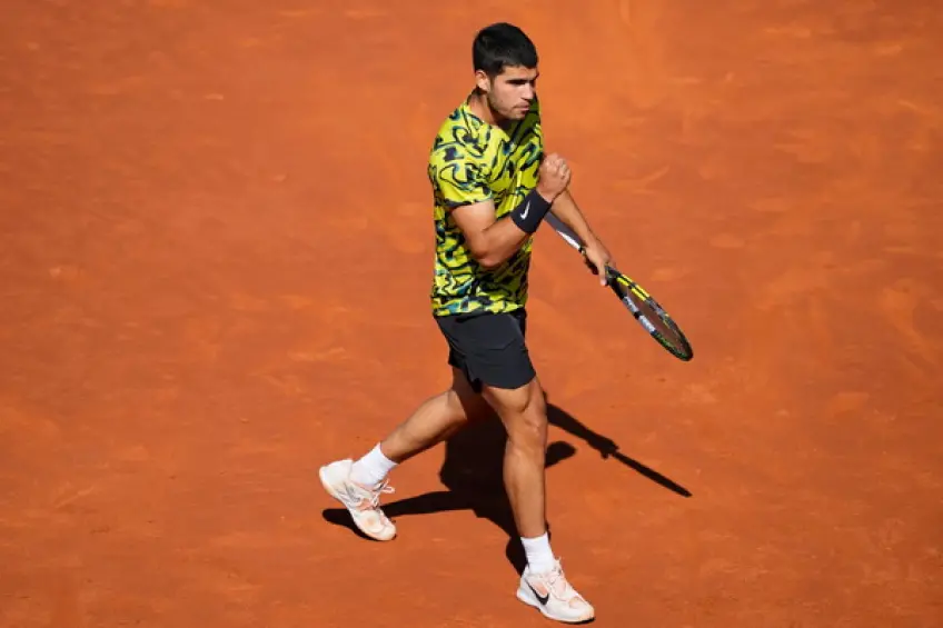 Carlos Alcaraz Defeats Davidovich Fokina, Reaches Monte-Carlo Masters Final Carlos Alcaraz Defeats Davidovich Fokina, Reaches Monte-Carlo Masters Final