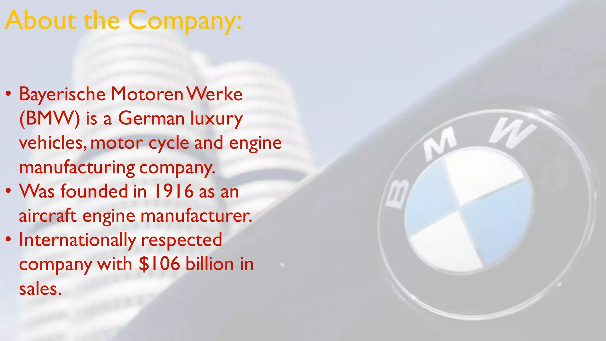 Case Study: BMW And Porsche's Strategies In A Changing Chinese Market Case Study: BMW And Porsche's Strategies In A Changing Chinese Market