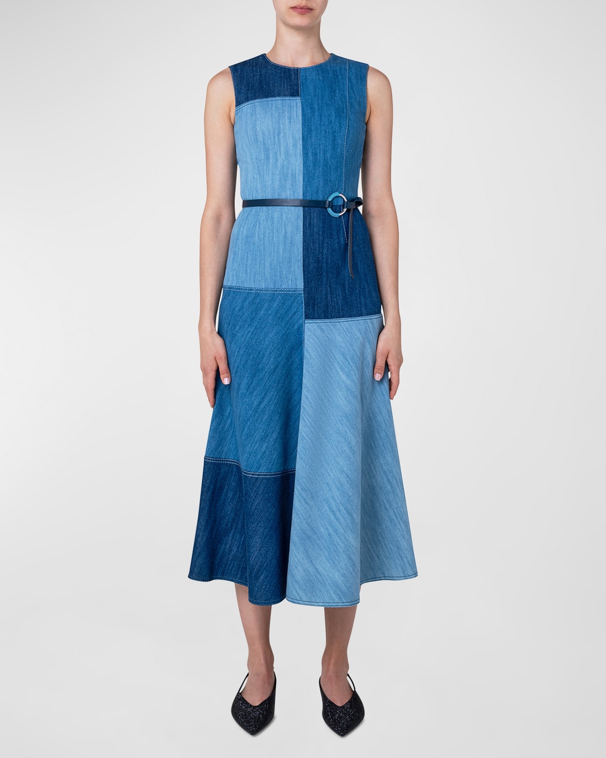 Cat Deeley's Cowboy-Inspired Denim Midi Dress: Where To Find It Cat Deeley's Cowboy-Inspired Denim Midi Dress: Where To Find It