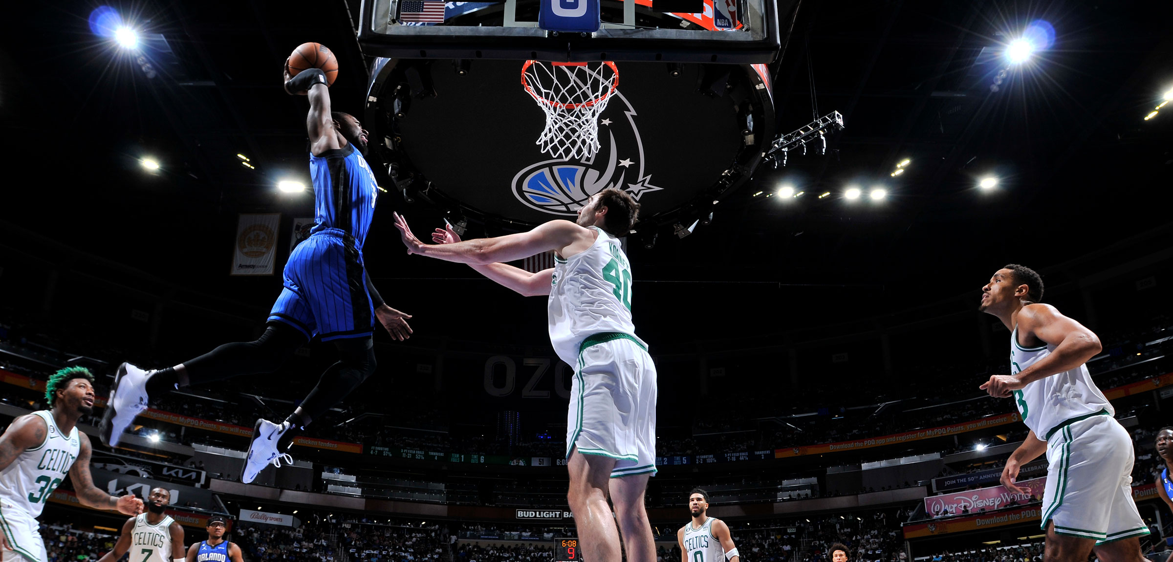 Celtics' Magic Blowout Secures Division Title Celtics' Magic Blowout Secures Division Title