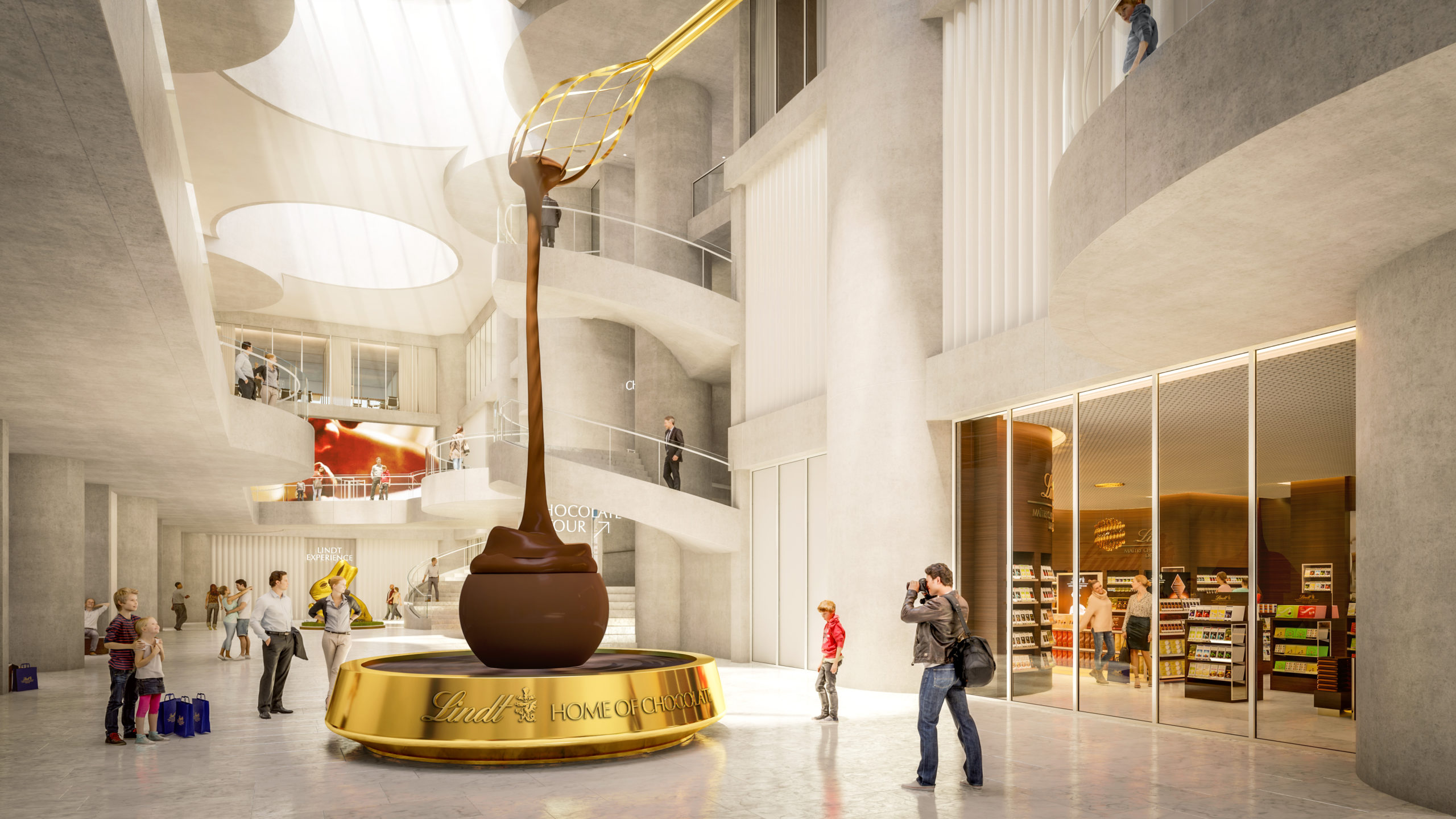 Central London Welcomes Lindt's Luxurious Chocolate Emporium Central London Welcomes Lindt's Luxurious Chocolate Emporium