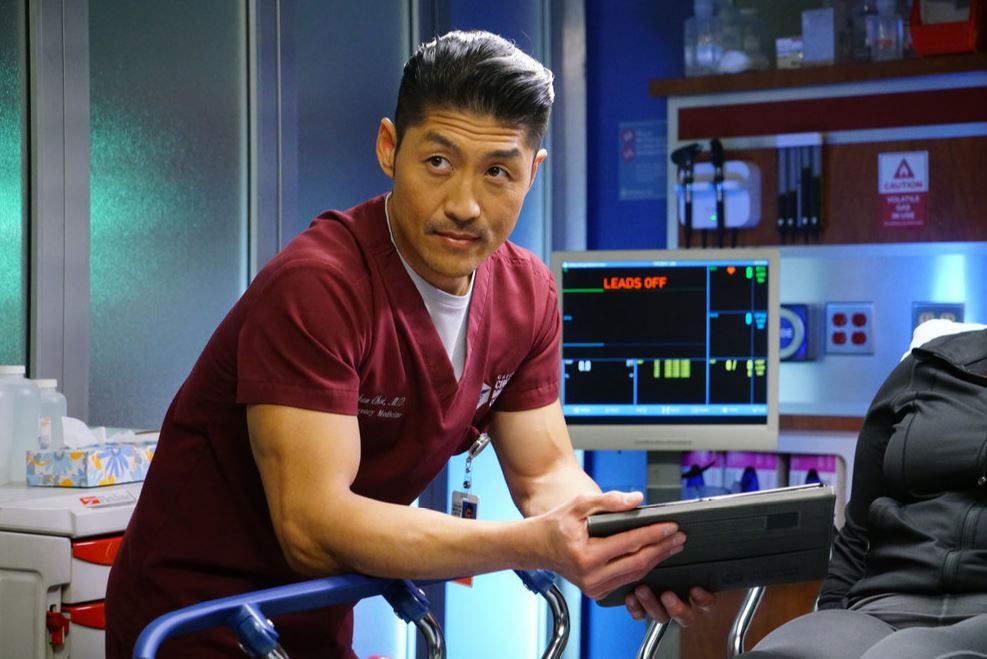 Chicago Med: Brian Tee Back For Season 10, Episode 14 Chicago Med: Brian Tee Back For Season 10, Episode 14