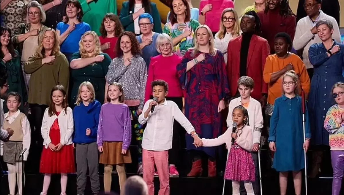 Child's Anxiety Causes Britain's Got Talent Audition Interruption Child's Anxiety Causes Britain's Got Talent Audition Interruption