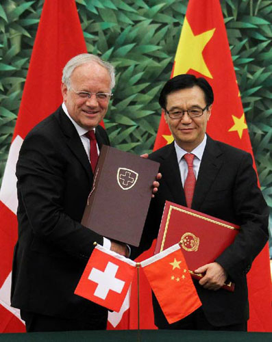 China And Switzerland Urge Dialogue To Resolve Tariff Disputes China And Switzerland Urge Dialogue To Resolve Tariff Disputes