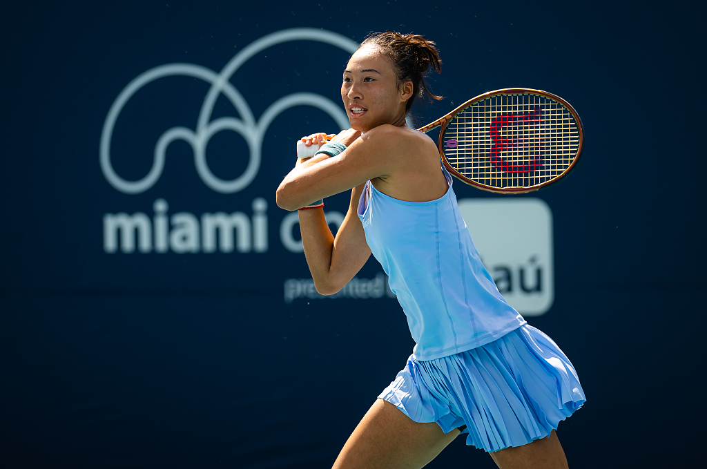 China's Zheng Qinwen Scores Semifinal Berth At Italian Open China's Zheng Qinwen Scores Semifinal Berth At Italian Open