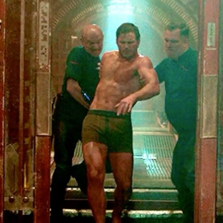 Chris Pratt On Patrick Schwarzenegger's Bold Full Frontal Scene Chris Pratt On Patrick Schwarzenegger's Bold Full Frontal Scene