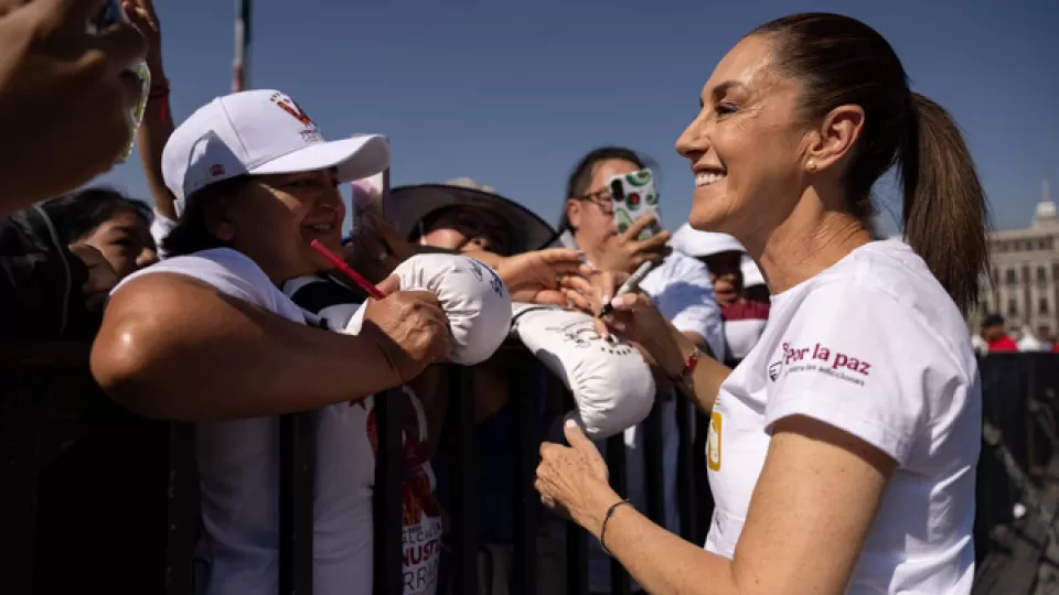 Clase Nacional De Boxeo En El Zócalo: Fotos Del Evento