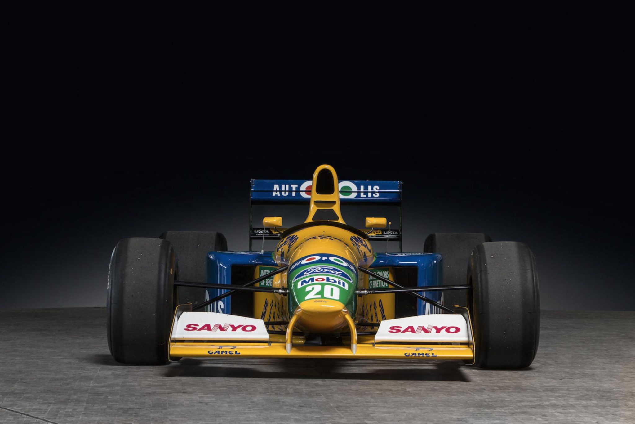 Collectors Rejoice: Michael Schumacher's Benetton F1 Car Up For Auction Collectors Rejoice: Michael Schumacher's Benetton F1 Car Up For Auction