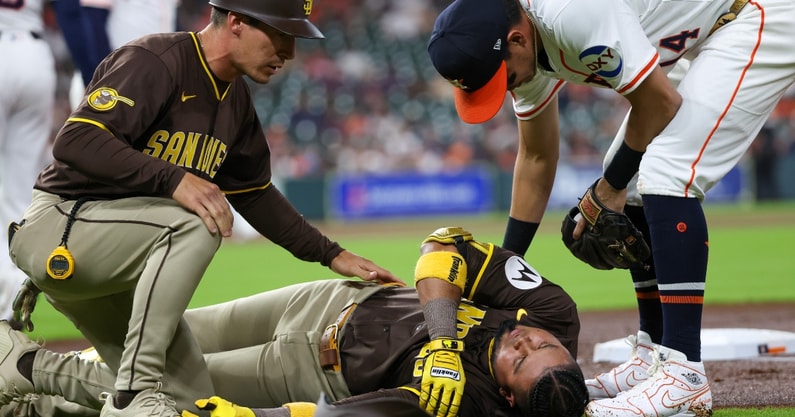 Concussion Concerns: Padres' Arraez Sidelined After Field Collision Concussion Concerns: Padres' Arraez Sidelined After Field Collision