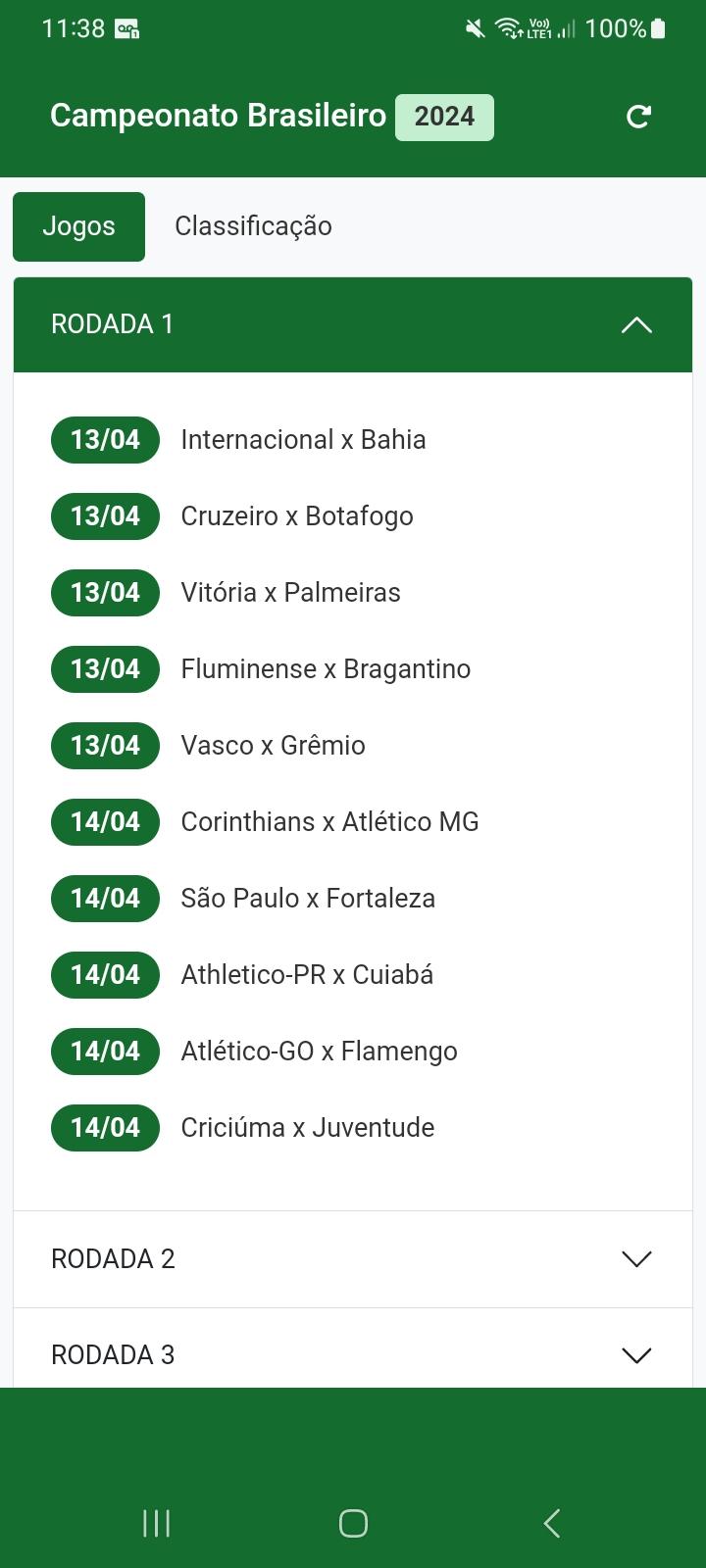Confira A Tabela Oficial Do Brasileirão Série A 2024 - CBF Confira A Tabela Oficial Do Brasileirão Série A 2024 - CBF