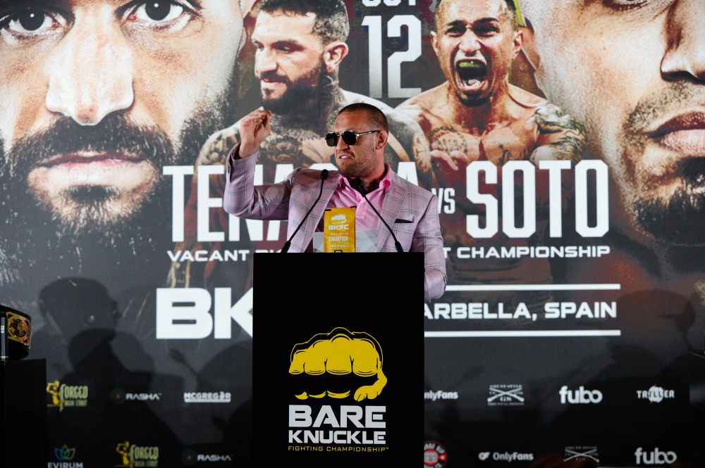 Conor McGregor At BKFC: A Familiar Press Conference Scene Conor McGregor At BKFC: A Familiar Press Conference Scene