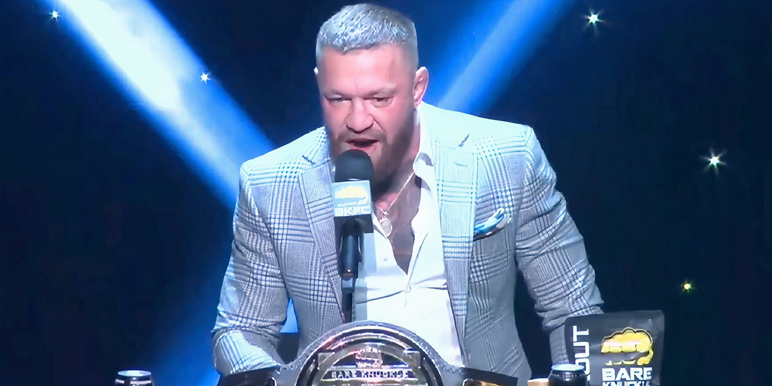 Conor McGregor's BKFC Support: Recreating The Aldo Press Conference Moment Conor McGregor's BKFC Support: Recreating The Aldo Press Conference Moment