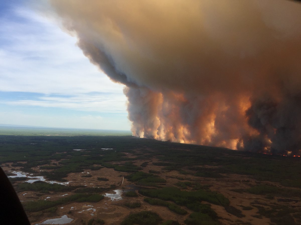 Crews Battle Out-of-Control Wildfires In Eastern Manitoba