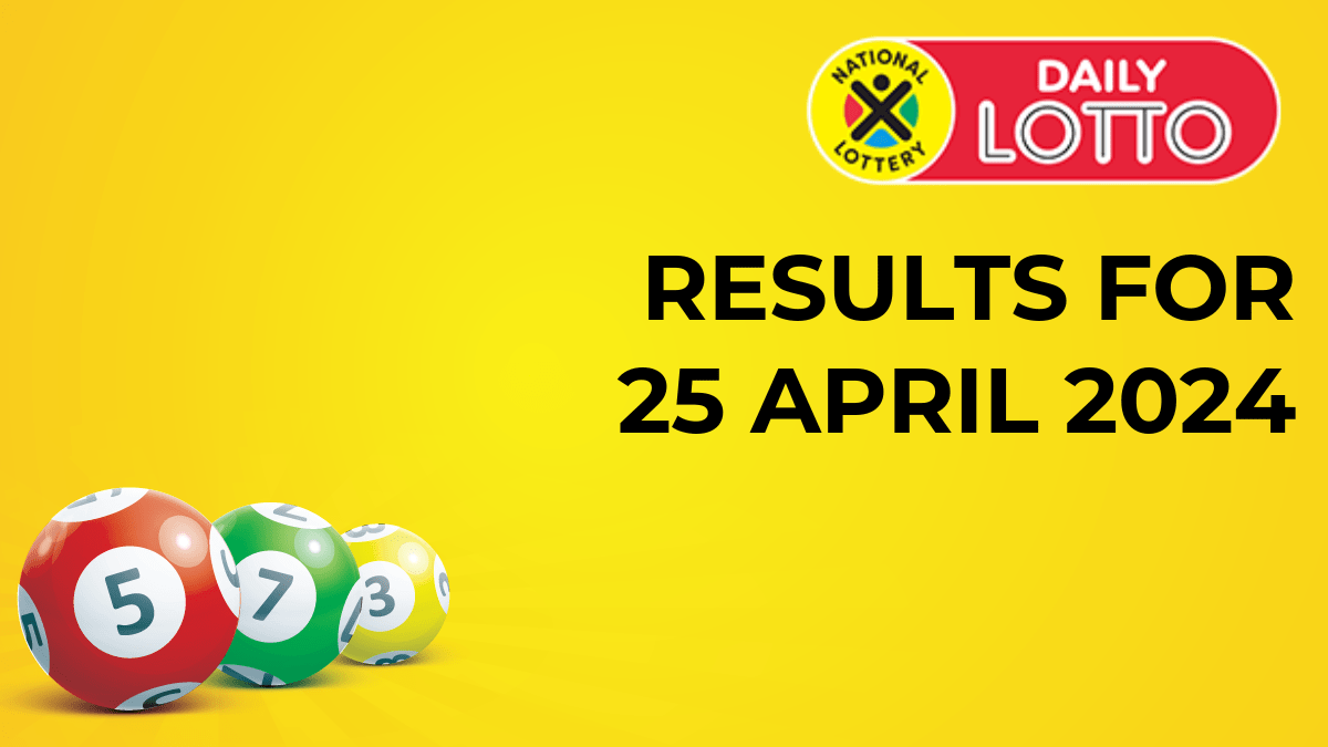 Daily Lotto - Friday April 18, 2025 Results Daily Lotto - Friday April 18, 2025 Results