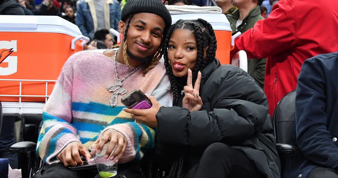DDG Fires Shots At Halle Bailey With DDG Fires Shots At Halle Bailey With