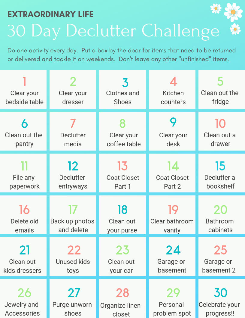 Declutter Your Life: The 30-Day Minimalist Experiment Declutter Your Life: The 30-Day Minimalist Experiment