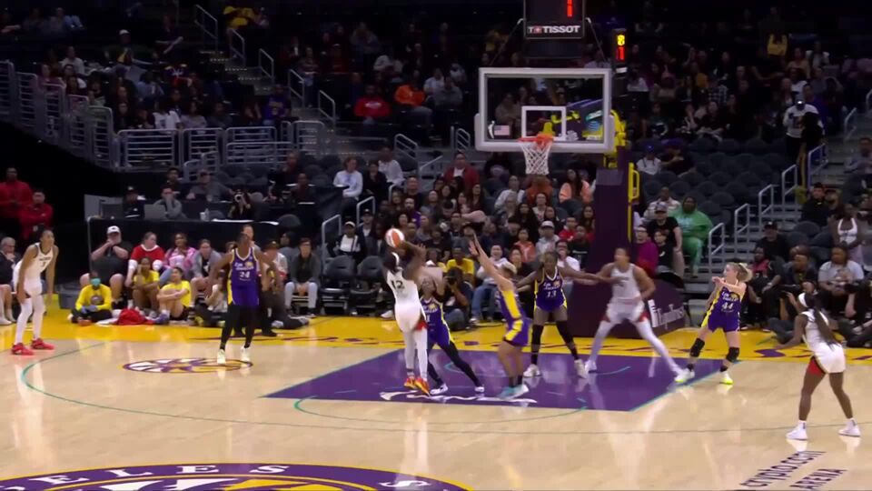 Deja Kelly's Game-Winning Shot Leads Las Vegas Aces To Victory Deja Kelly's Game-Winning Shot Leads Las Vegas Aces To Victory
