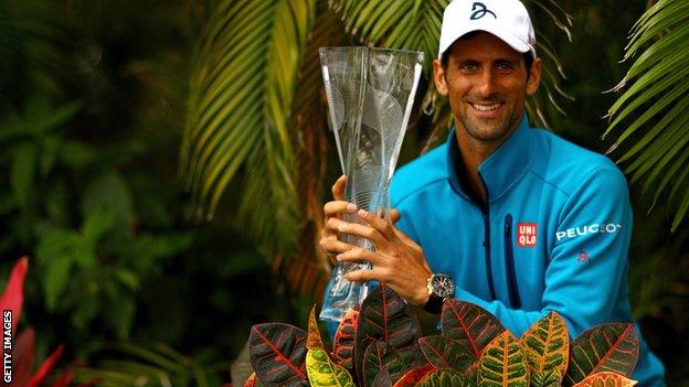 Djokovic Miami Açık Finaline Ulaştı Djokovic Miami Açık Finaline Ulaştı