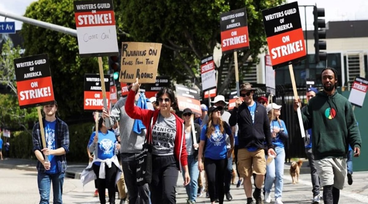 Double Trouble In Hollywood: Actors Join Writers' Strike, Causing Widespread Production Delays Double Trouble In Hollywood: Actors Join Writers' Strike, Causing Widespread Production Delays