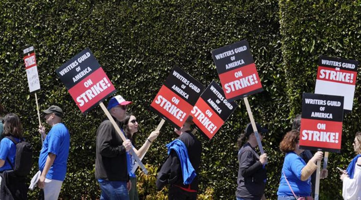 Double Trouble In Hollywood:  Writers And Actors Strike Brings Industry To Standstill