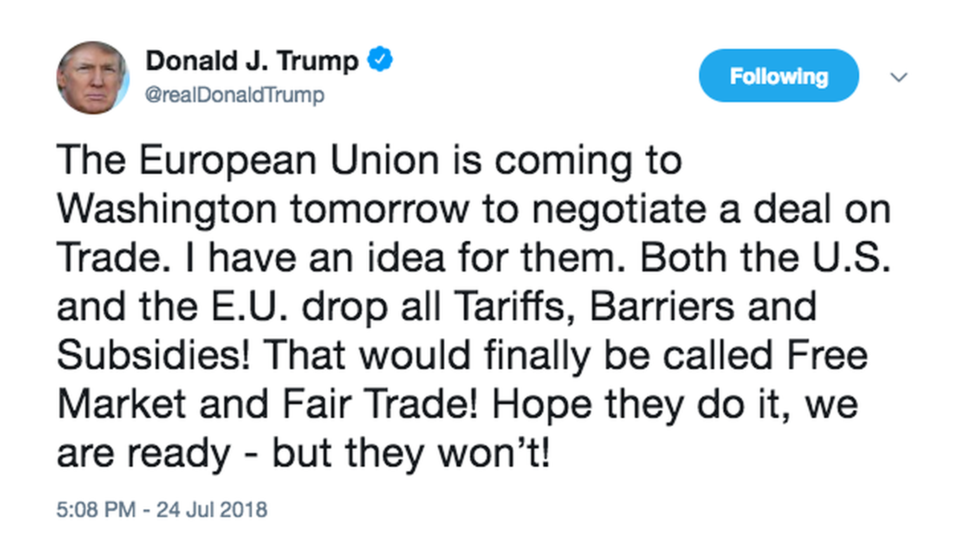 Dutch Public Against EU Response To Trump Import Tariffs Dutch Public Against EU Response To Trump Import Tariffs